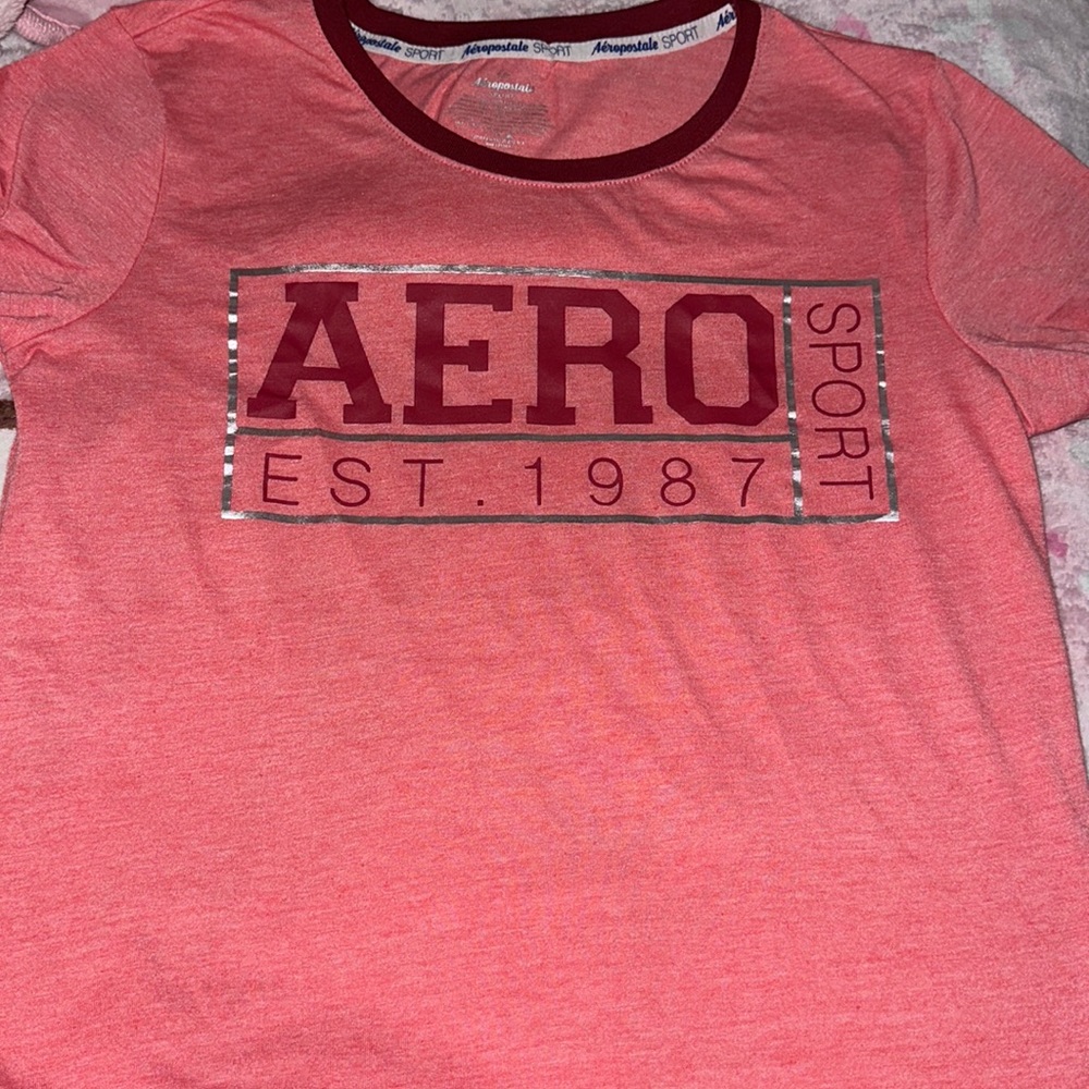 Pink Aeropostale shirt